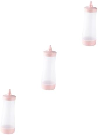 MAGICLULU 3 Pcs Reusable Squeeze Bottles for Condiments