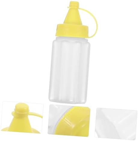 Simplify Kitchen Storage with Mustard Salad Squeeze Bottles