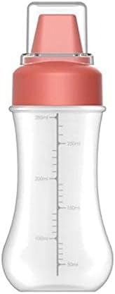 Refillable Condiment Squeeze Bottle with Lip 5-Hole Nozzle