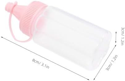 MAGICLULU Plastic Squeeze Bottle Durable Condiment dispenser for Home Restaurant Kitchen Use
