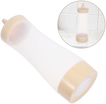 Non-Leakage Durable Squeeze Condiment Bottles Set