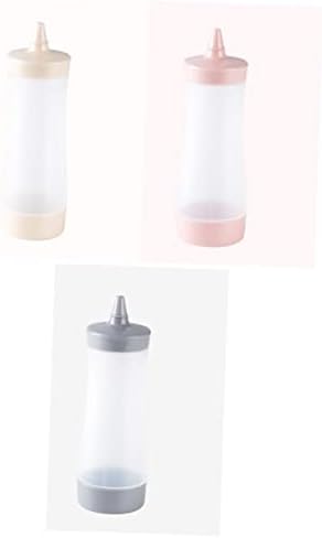 NAMOARLY 2 Pcs Reusable Condiment Squeeze Bottles