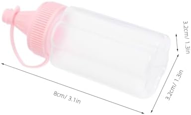 4PCS 60ml Squeeze Bottles for Condiments