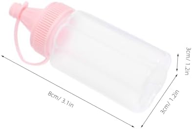 4pc Squeeze Bottle Kit for Ketchup Olive Oil Syrup