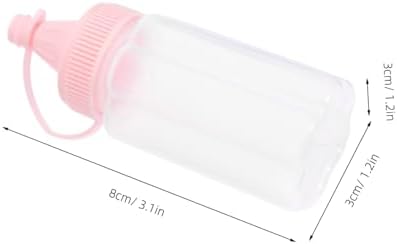 Zerodeko Squeeze Bottles Set of 4 for Condiments