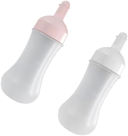 Garneck 2Pcs 350ml Squeeze Bottles for Ketchup Jam and Sauce 1