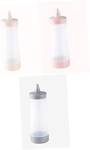 Garneck Pink Salad Dressing Squeeze Bottles 2 pack