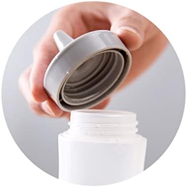 Mikinona Squeeze Bottle 350ml Reusable Leakproof TranslucentCondiment Dispenser
