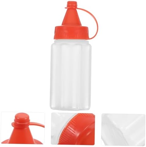BIUDECO 4-Piece Squeeze Condiment Bottles