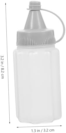 Mikinona Mini Refillable Ketchup Honey 4PCS Ultimate Compact Kitchen Solution