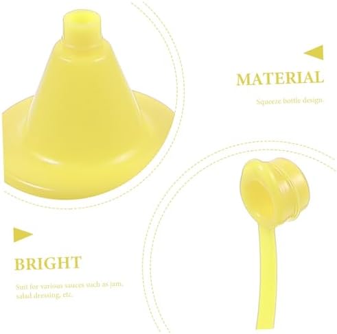 Zerodeko 4-Piece Reusable Squeeze Bottles