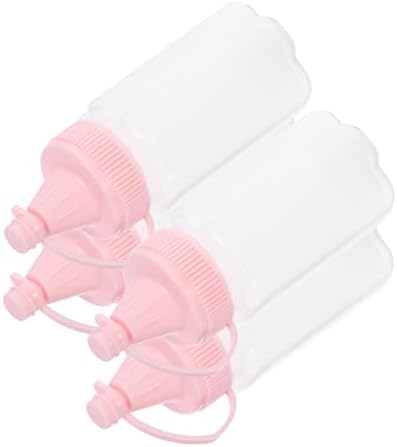 4PCS 60ml Squeeze Bottles for Condiments