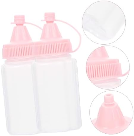 DECHOUSSturdy 4-Piece Cat Claw Squeeze Bottles 60mlEssential Kitchen Storage Gadgets