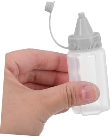 Mikinona Mini Refillable Ketchup Honey 4PCS Ultimate Compact Kitchen Solution