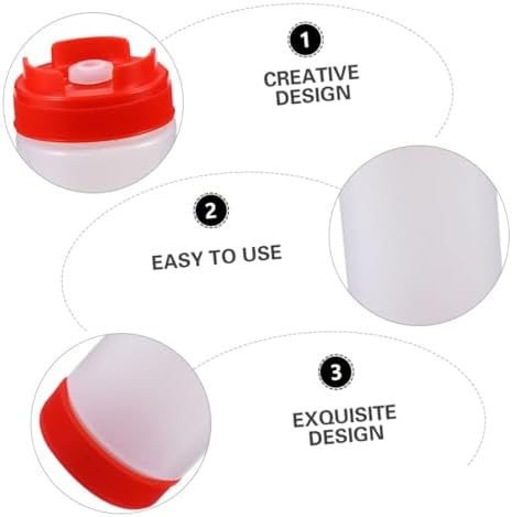 Versatile Jam Squeeze Bottle for Ketchup Mayonnaise Mustard