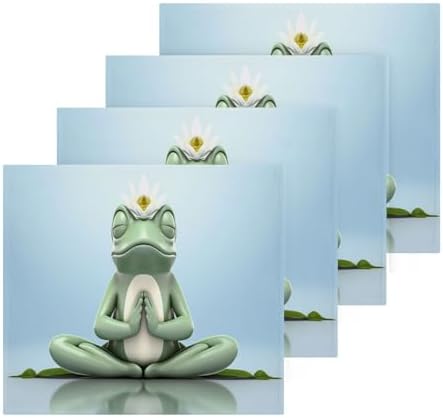 Frog Washcloth Duvet for Babies 2-Pack Soft Absorbent