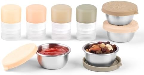 8-Pack Salad Dressing Containers to Go