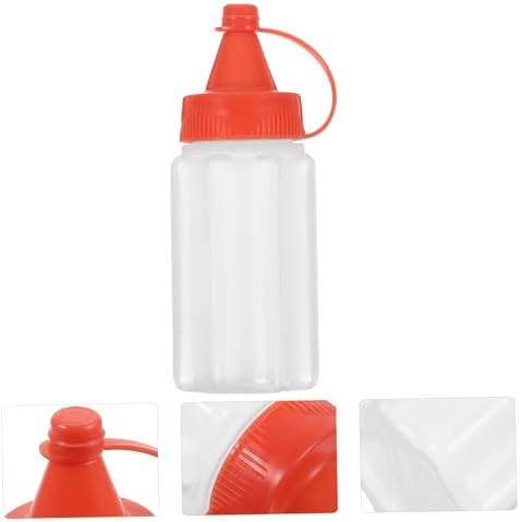Perfect for Daily Use - Space-Saving Condiment Squeeze Bottles