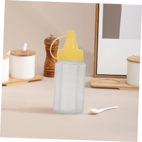 OKUMEYR 16-Piece Small Squeeze Bottles for Salad Dressing Condiments