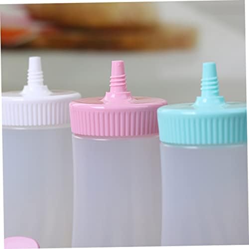 Condiment Squeeze Dispenser for Ketchup Mustard Salad Dressing Squeeze Bottle Kitchen Gadget