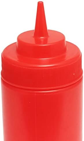 6 x 24 Oz Wide Mouth Squeegee Condiment Bottles