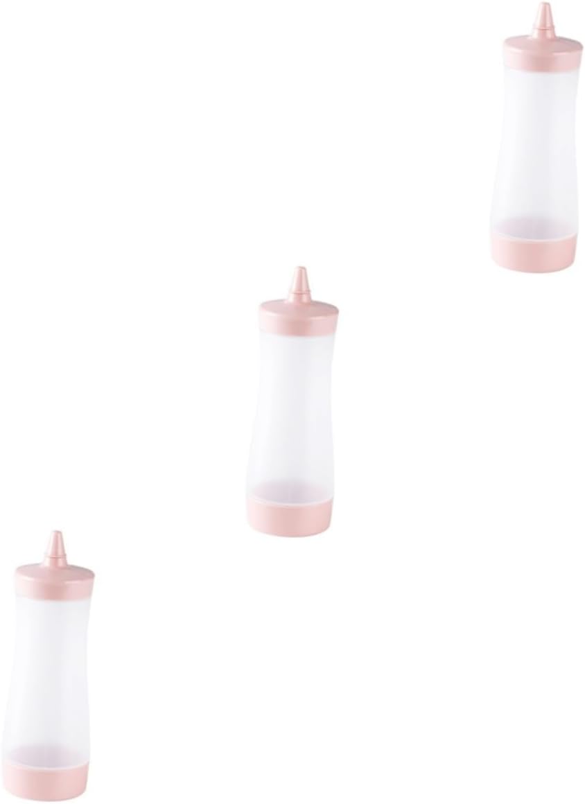 MAGICLULU 3 Pcs Reusable Squeeze Bottles for Condiments