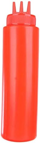 3-Hole Squeeze Bottles for Condiments