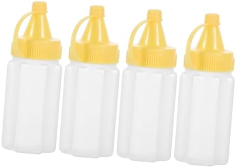OKUMEYR 16-Piece Small Squeeze Bottles for Salad Dressing Condiments