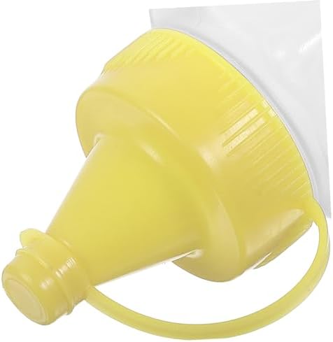 4-pack LABRIMP Squeeze Bottles - Store Squeezable Condiment Sauce Bottles