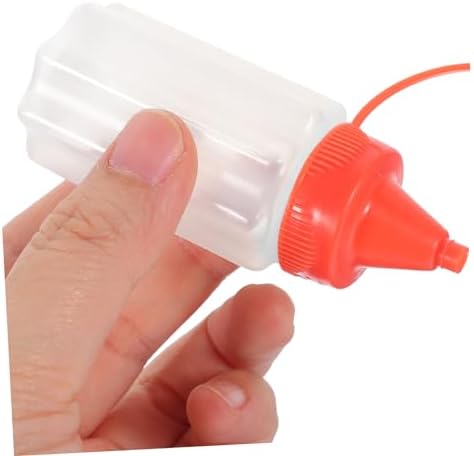 16 Pcs Mini Condiment Squeeze Bottles Set