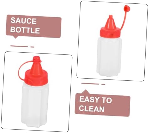 Hohopeti 4-in-1 Salad Dressing Squeeze Bottles