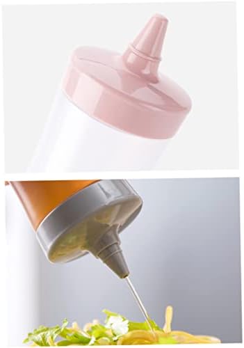 NAMOARLY 2 Pcs Reusable Condiment Squeeze Bottles