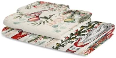 holiday surprisechristmas bath towel set 3-piece