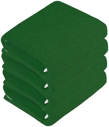 2 Pack Green Pastel Color Washcloths