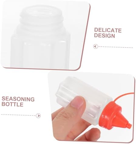 Hohopeti 4-in-1 Salad Dressing Squeeze Bottles