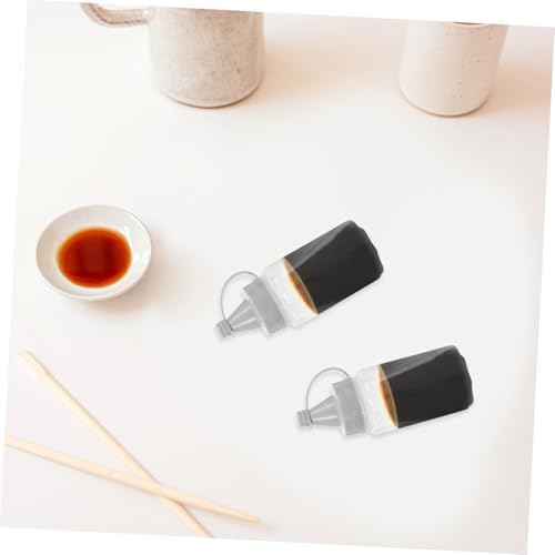 Mikinona Mini Refillable Ketchup Honey 4PCS Ultimate Compact Kitchen Solution