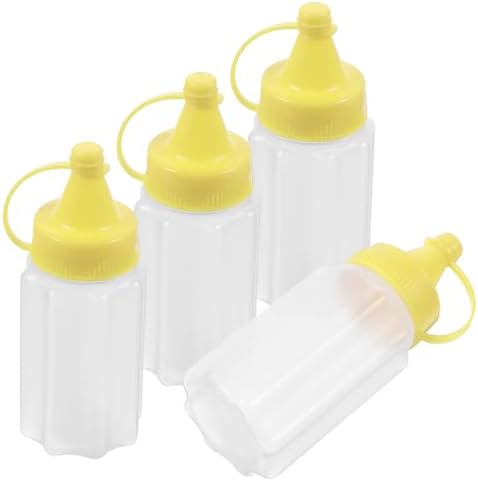 4pc Squeeze Bottle Set KICHOUSE