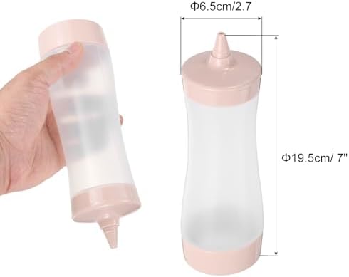 Flexible Plastic Squeeze Bottle for Condiments More