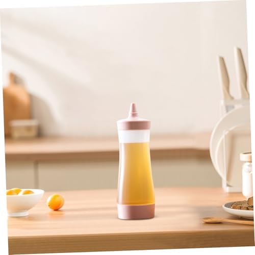 Set of 2 Plastic Condiment Squeeze Bottles Tips