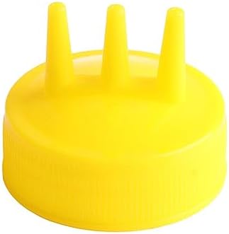 3 Holes Condiment Squeeze Bottles Durable Leak-Proof Design
