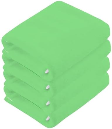 Green Pastel Color Washcloth 2-Pack