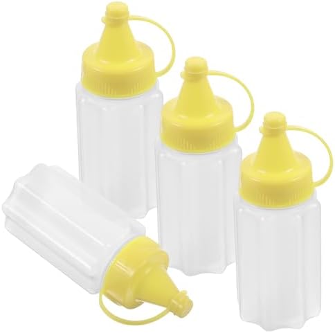 Simplify Kitchen Storage with Mustard Salad Squeeze Bottles