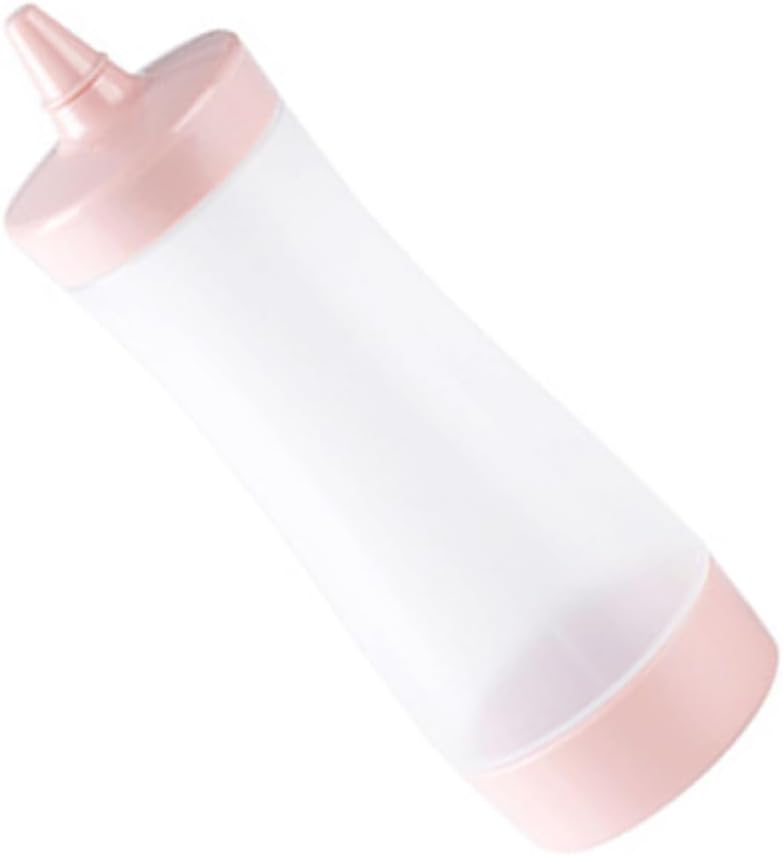 NAMOARLY 2 Pcs Reusable Condiment Squeeze Bottles