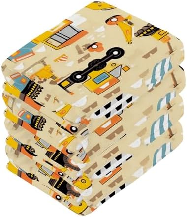 Discover the YettASBIN Cartoon Face Towels SoftReusable -absorbent for daily use