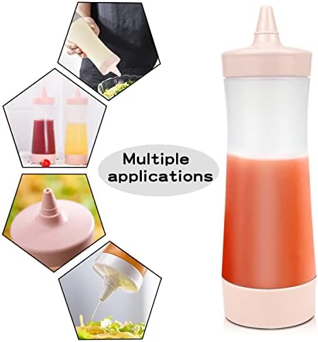 3-Piece Squeeze Bottle Set for Kitchen
