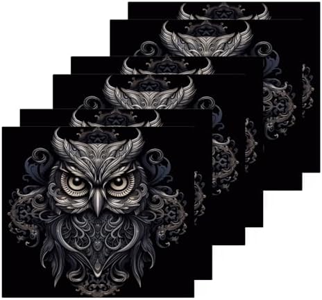 Yettasbin Owl Washcloths x2