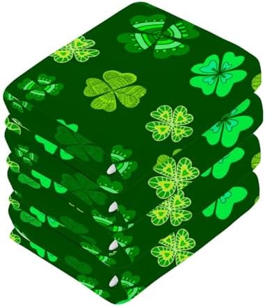 St Patricks Day Washcloths 2 Pack Soft Absorbent Cotton