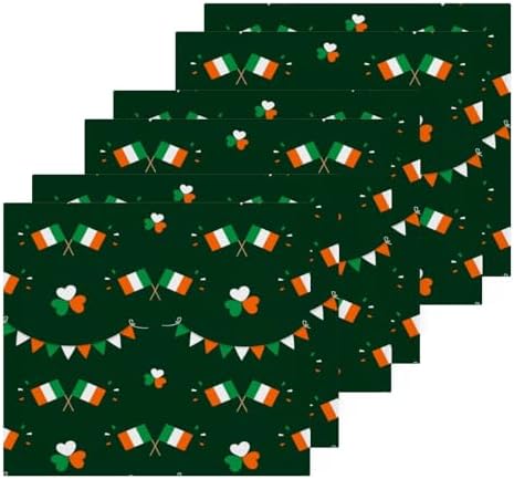 St Patricks Shamrock Washcloths 2-Pack