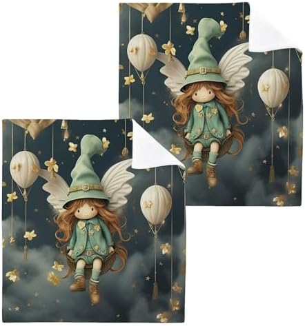 Cute Gnome Washcloths 2 Pack