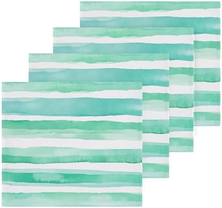 Xigua Green Watercolor Washcloth Set